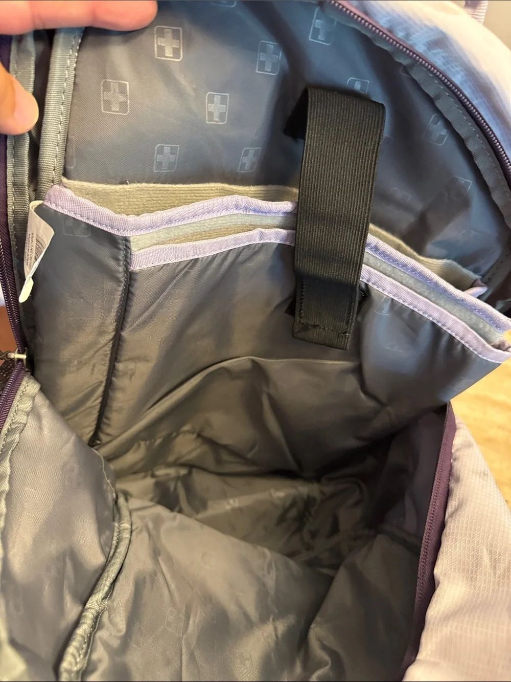 Swiss Tech Light Pink and Plum Casual Daypack